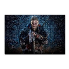 Cakapuzzle Assassins Creed Valhalla Savaşçı Görseli 120 Parça Ahşap Puzzle