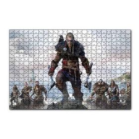 Cakapuzzle Assassins Creed Valhalla Savaşçılar Deniz Görseli 120 Parça Ahşap Puzzle