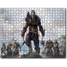 Cakapuzzle Assassins Creed Valhalla Savaşçılar Deniz Mdf 255 Parça Puzzle