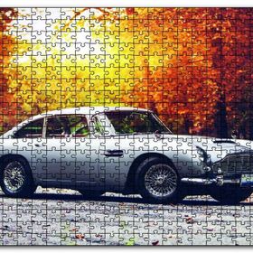 Cakapuzzle Aston Martin Klasik Otomobil Ahşap 500 Parça Puzzle