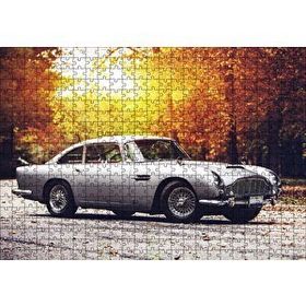 Cakapuzzle Aston Martin Klasik Otomobil Ahşap 500 Parça Puzzle