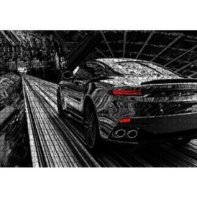 Cakapuzzle Aston Martin Superleggera Volante Siyah Puzzle