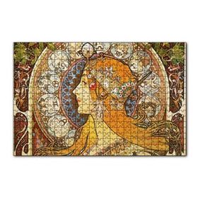 Cakapuzzle Astrolog Kadın ve Burçlar 120 Parça Ahşap Puzzle