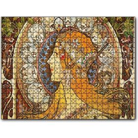 Cakapuzzle Astrolog Kadın ve Burçlar Mdf 255 Parça Puzzle