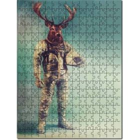 Cakapuzzle Astronot Konsept Sanatı Görseli 120 Parça Puzzle