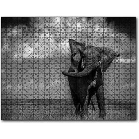 Cakapuzzle Asya Fili Ahşap 500 Parça Puzzle