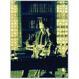 Cakapuzzle Atatürk Çankaya Köşkü Kütüphanesi Ahşap 1000 Parça Puzzle