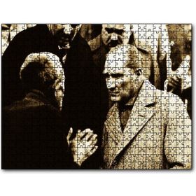 Cakapuzzle Atatürk Dinlerken Mdf 120 Parça Puzzle