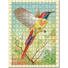 Cakapuzzle Ateşli Kuyruklu Güneş Kuşu Mdf 1000 Parça Puzzle
