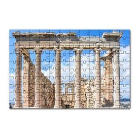 Cakapuzzle Atina Yunanistan Akropolis Kalıntıları 120 Parça Ahşap Puzzle