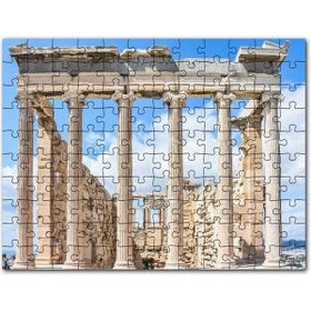 Cakapuzzle Atina Yunanistan Akropolis Kalıntıları Mdf 500 Parça Puzzle