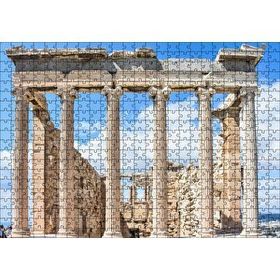 Cakapuzzle Atina Yunanistan Akropolis Kalıntıları Mdf 500 Parça Puzzle