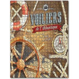 Cakapuzzle Atlantik Yelkenli Teknesi Seyhat Görseli Ahşap 500 Parça Puzzle