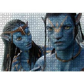 Cakapuzzle Avatar Çift Görseli 120 Parça Ahşap Puzzle