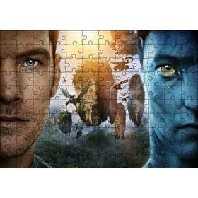 Cakapuzzle Avatar İkisi de Görseli 120 Parça Ahşap Puzzle