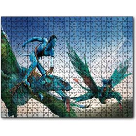 Cakapuzzle Avatar ve Ikranlar Görseli Mdf 120 Parça Puzzle