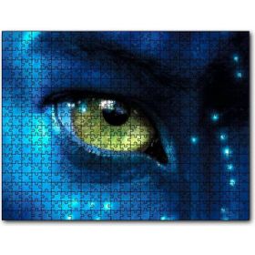 Cakapuzzle Avatar Yakın Plan Göz Görseli Mdf 120 Parça Puzzle