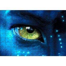 Cakapuzzle Avatar Yakın Plan Göz Görseli Mdf 120 Parça Puzzle