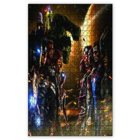 Cakapuzzle Avengers Bütün Kahramanlar Ahşap 1000 Parça Puzzle
