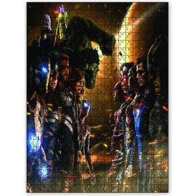 Cakapuzzle Avengers Bütün Kahramanlar Ahşap 500 Parça Puzzle
