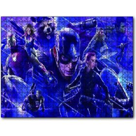 Cakapuzzle Avengers Bütün Kahramanlar Ahşap 500 Parça Puzzle