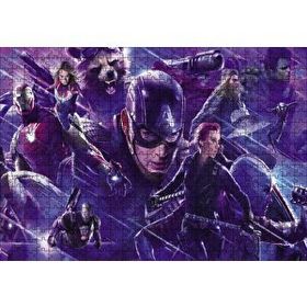 Cakapuzzle Avengers Bütün Kahramanlar Ahşap 500 Parça Puzzle