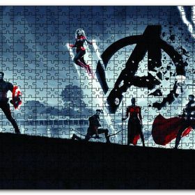 Cakapuzzle Avengers Captain America Thor Ahşap 500 Parça Puzzle
