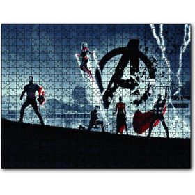 Cakapuzzle Avengers Captain America Thor Ahşap 500 Parça Puzzle