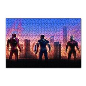 Cakapuzzle Avengers Endgame Iron Man Captain America ve Ant Man 120 Parça Puzzle