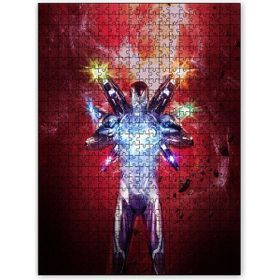 Cakapuzzle Avengers Endgame Iron Man Maksimum Güç Ahşap 500 Parça Puzzle