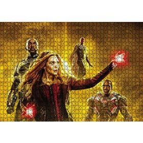 Cakapuzzle Avengers Falcon Witch ve Rocket 120 Parça Ahşap Puzzle