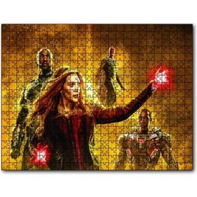 Cakapuzzle Avengers Falcon Witch ve Rocket Ahşap 500 Parça Puzzle