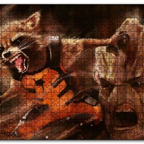 Cakapuzzle Avengers Guardians Groot Rocket Mdf 120 Parça Puzzle