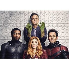 Cakapuzzle Avengers Hulk Black Panther Ant Man ve Scarlet Witch 255 Parça Puzzle
