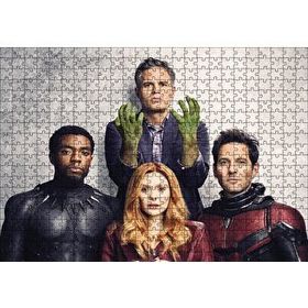 Cakapuzzle Avengers Hulk Black Panther Ant Man ve Scarlet Witch 500 Parça Puzzle