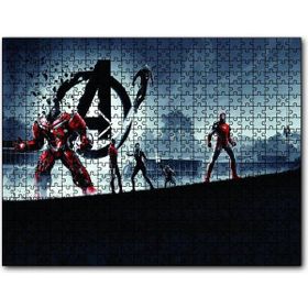 Cakapuzzle Avengers Hulkbuster, Iron Man, Black Widow ve Rocket 255 Parça Puzzle