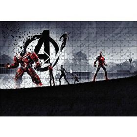 Cakapuzzle Avengers Hulkbuster, Iron Man, Black Widow ve Rocket 255 Parça Puzzle