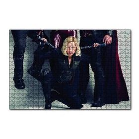 Cakapuzzle Avengers Infinity War Black Widow Mdf 120 Parça Puzzle