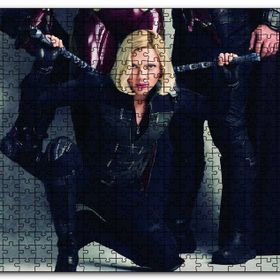 Cakapuzzle Avengers Infinity War Black Widow Mdf 120 Parça Puzzle