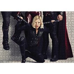 Cakapuzzle Avengers Infinity War Black Widow Mdf 120 Parça Puzzle