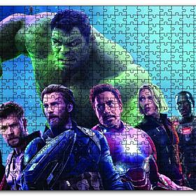 Cakapuzzle Avengers Infinity War Kahramanlar Mdf 500 Parça Puzzle
