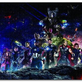 Cakapuzzle Avengers Infinity War Tam Kadro Ahşap 1000 Parça Puzzle