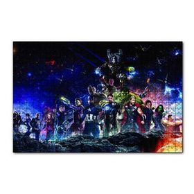 Cakapuzzle Avengers Infinity War Tam Kadro Mdf 120 Parça Puzzle