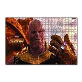 Cakapuzzle Avengers Infinity War Thanos Mdf 120 Parça Puzzle