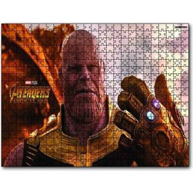 Cakapuzzle Avengers Infinity War Thanos Mdf 120 Parça Puzzle