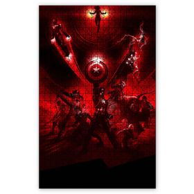 Cakapuzzle Avengers Kızıl Mod Ahşap 255 Parça Puzzle