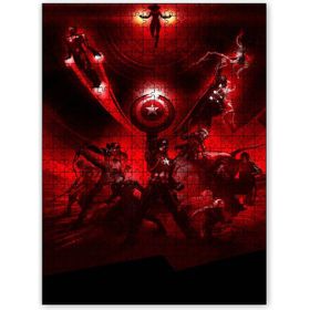 Cakapuzzle Avengers Kızıl Mod Ahşap 255 Parça Puzzle