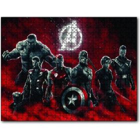 Cakapuzzle Avengers Superheroes Captain America Kahramanlar 120 Parça Puzzle