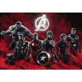 Cakapuzzle Avengers Superheroes Captain America Kahramanlar 120 Parça Puzzle