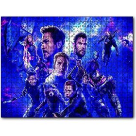 Cakapuzzle Avengers Tüm Kahramanlar Ahşap 1000 Parça Puzzle